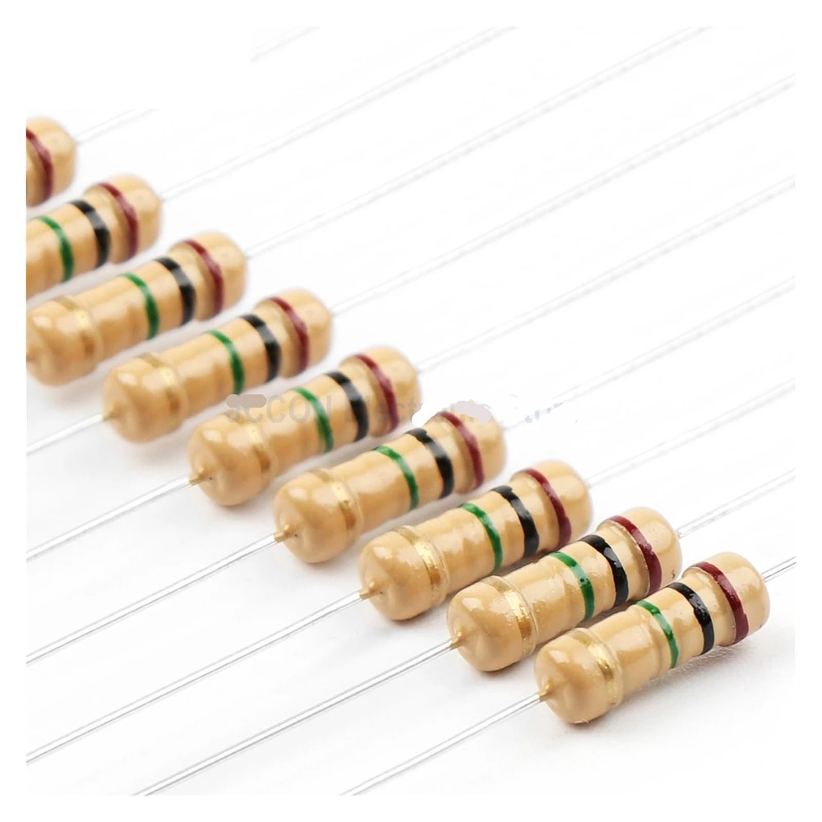 Résistances à film métallique CAALO 10 ohm-1M ohm pour vos projets de bricolage