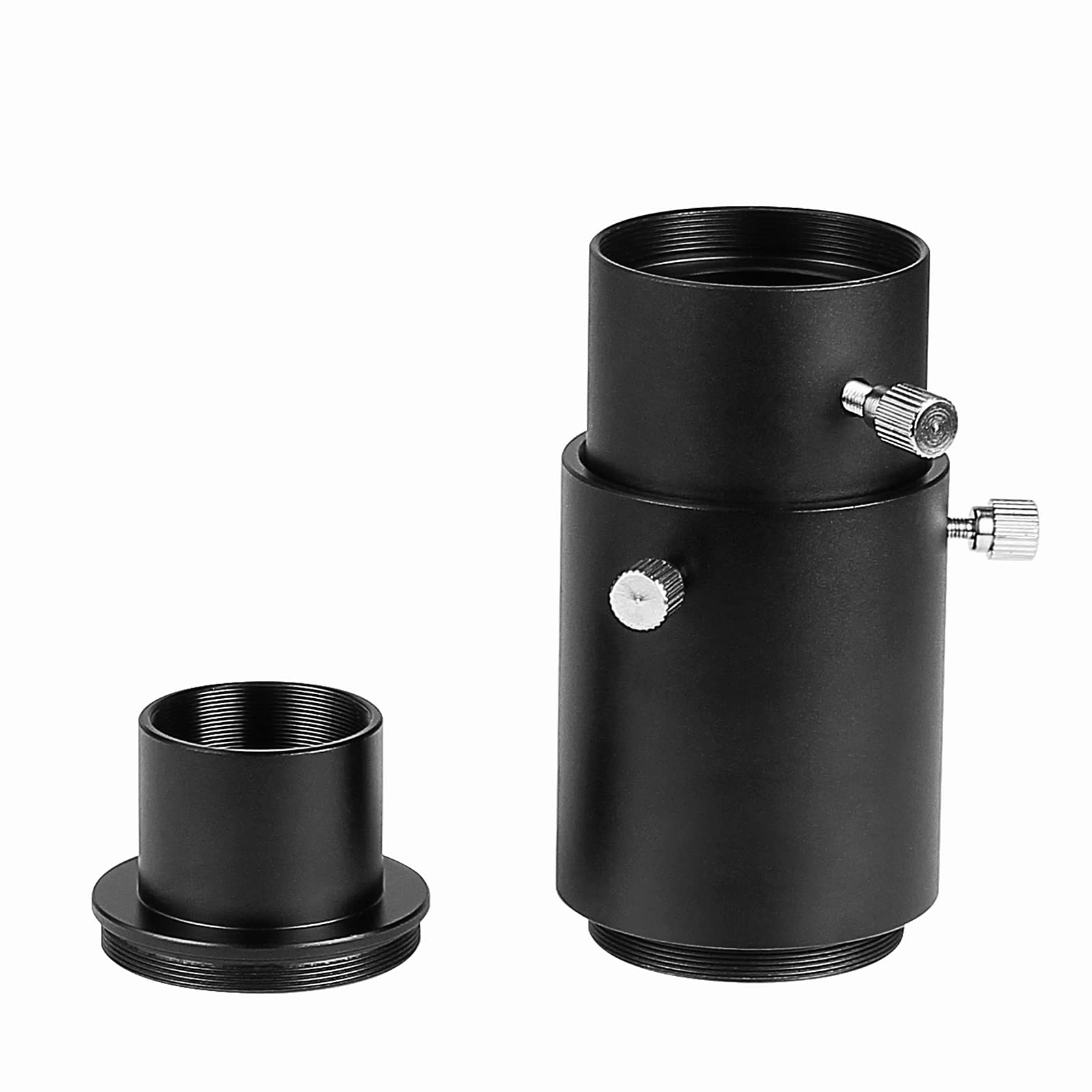 SOLOMARK 1,25 Zoll Variabler Teleskop-Kameraadapter für Primärfokus- und Okularprojektions-Astrofotografie mit Gewinde für standardmäßige 1,25-Zoll-Astronomiefilter