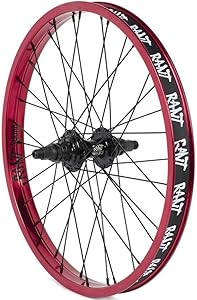 Rant Party On V2 Cassette Rear BMX Wheel (LHD)