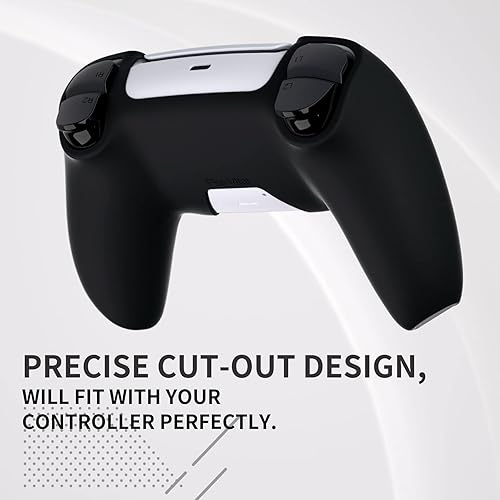 Miniatura 7 de PlayVital Pure Series - Funda de silicona antideslizante para controlador PS5, funda de goma suave para controlador inalámbrico ps5, compatible con