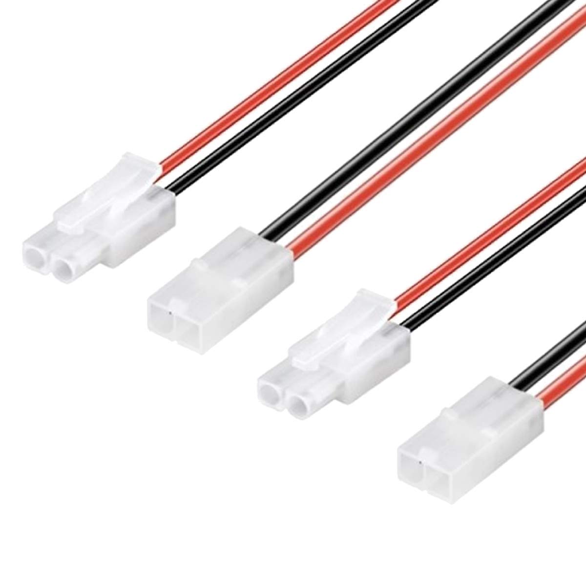 10 Paar Japan Nylon Stecker 13,5mm Mit 30cm 16AWG Kabel - Male/Female, Kompatibel Mit Tamiya, Für RC Modellbau & Lipo Akkus