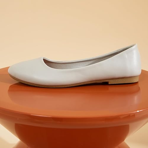 Miniatura 7 de Hash Bubbie - Zapatos planos para mujer, zapatos de ballet, zapatos de vestir, zapatos cómodos de piel sintética sin cordones para mujer