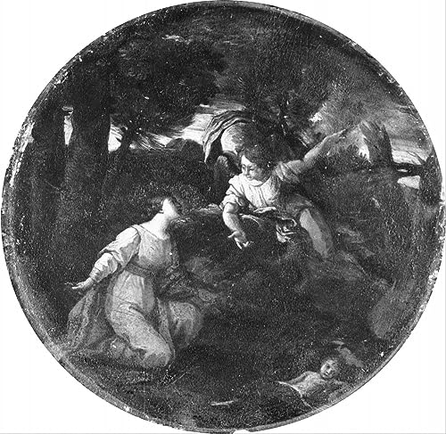 Toile Agar et Ismaël de Pier Francesco Mola pour habiller un mur vide
