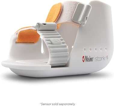 Masimo Stork Replacement Boot - for Stork Monitoring System - Soft, Flexible, Medical-Grade Silicone - Easy to Clean - Works with Stork Vitals and Vitals+