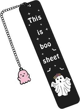 Wicked Bookmark for Women Teen Girls Cool Ghost Bookmark Funny Gifts for Him Her Christmas Stuffers for Adult Teens