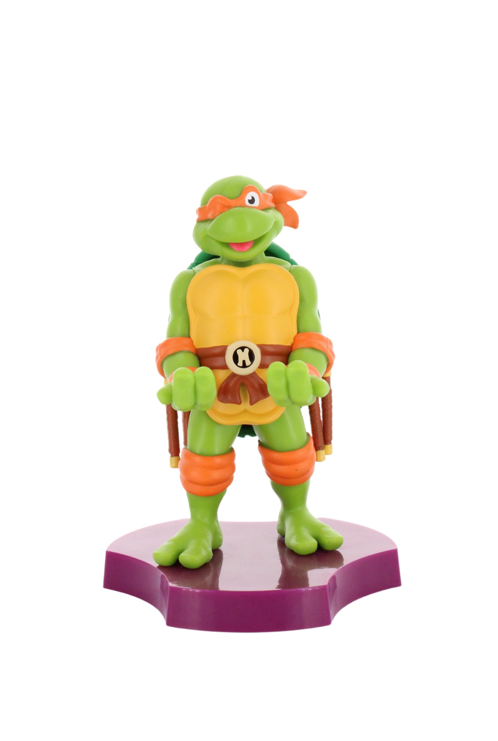 Exg Pro Orange Michelangelo Phone Stand – Teenage Mutant Ninja Turtles, Mini Cable Guys
