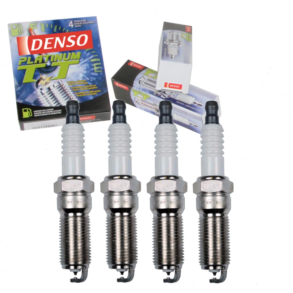 4 pc DENSO Platinum TT Spark Plugs
