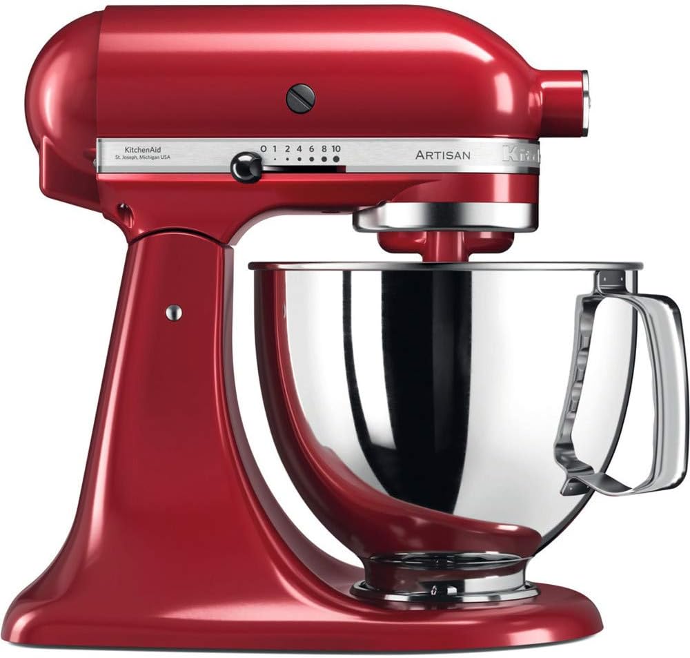 Artisan Tilt-Head Stand Mixer, Empire Red, 4.8 Litre, 5Ksm125Ber