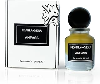 PEARLANERA ANFAS Concentrated Perfume Oil; Captivating Sweetly Spiced Oud Fragrance. Pheromone Perfume, Naturally Allurin...