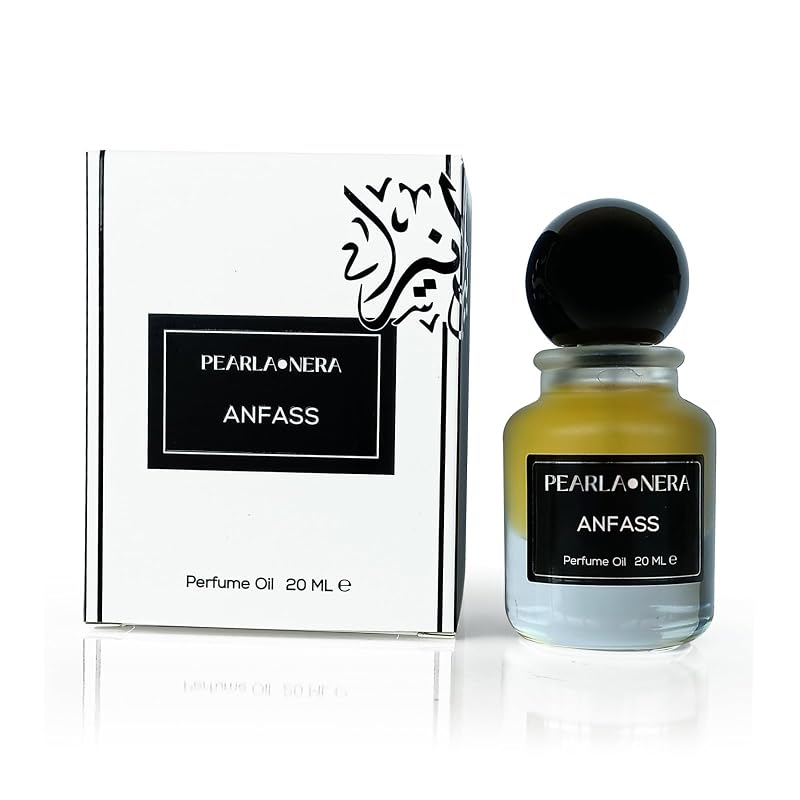 Óleo de perfume concentrado ANFAS PEARLANERA com fragrância especiada e oud, 20 mL