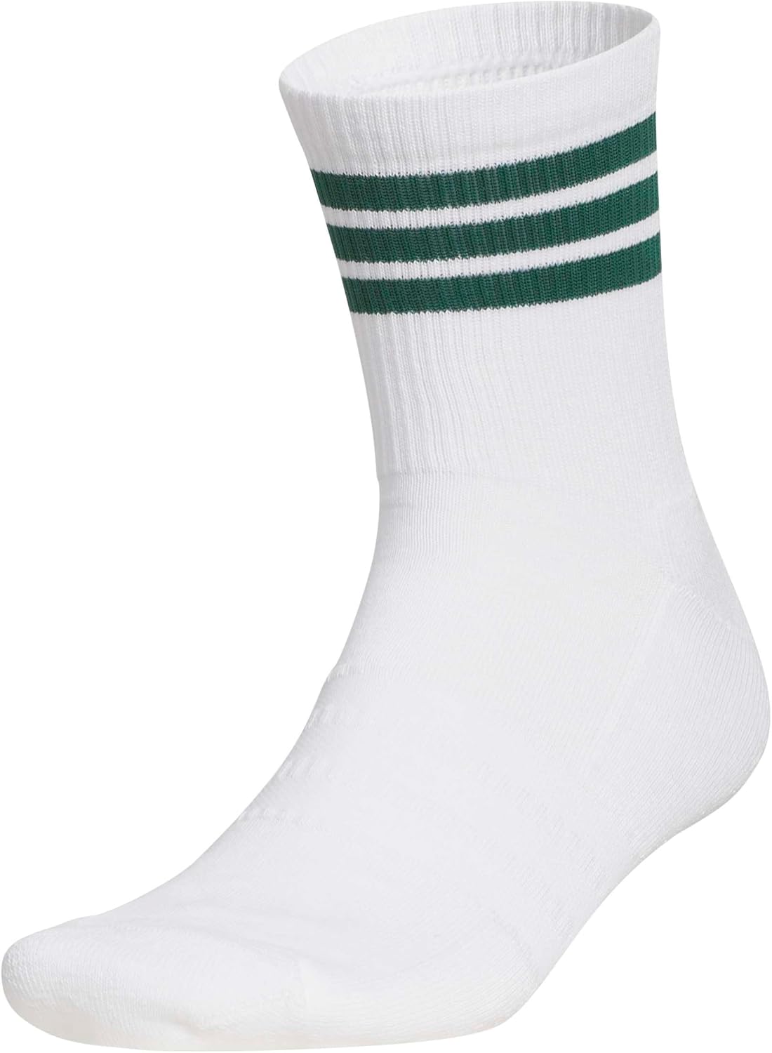 adidas Unisex 3-STRIPE HALF CREW GOLF SOCK