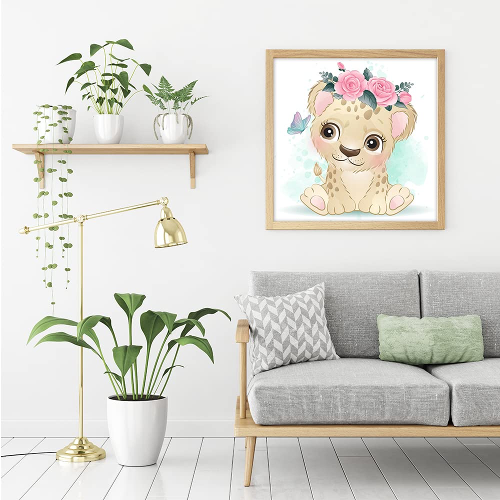 Diamond Painting Rond 30x30 Cm Animaux Pirate 5D - Kit Complet Strass Pour Adultes & Enfants - Bateau Mer Aventure