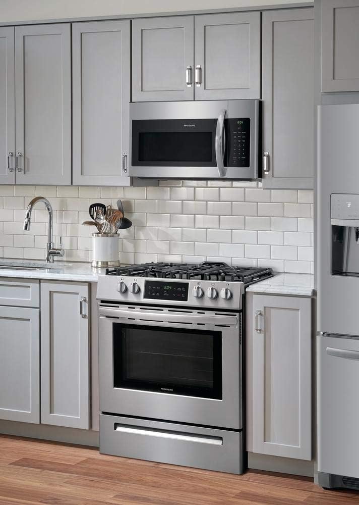 Frigidaire FFGH3054US 30 Inch Freestanding Gas Range with 5 Burners, Sealed Cooktop, 5 cu. ft. Primary Oven Capacity, in Stainless Steel