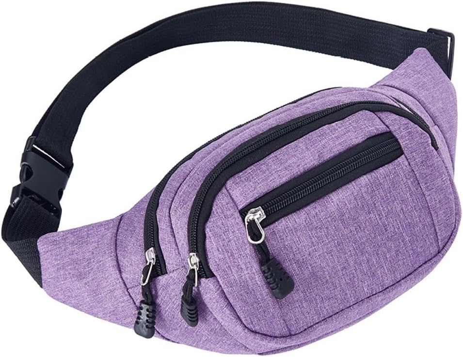 Outdoor Sports Shoulder Bag Multi-functional Wear-resistant Crossbody Canvas Waist Pack