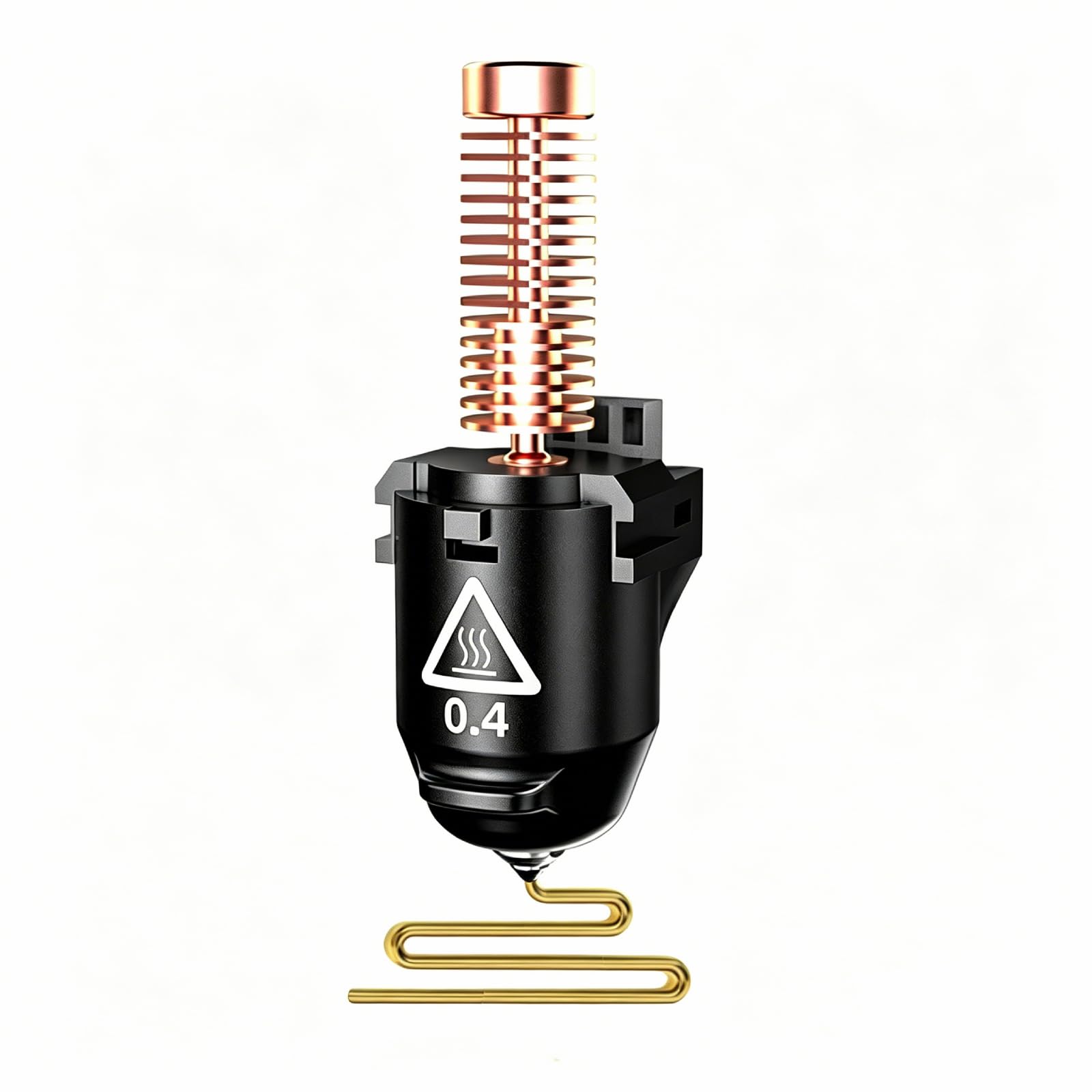 Boquilla de impresora 3D Accesorios para impresora AD5M/AD5M Pro, boquilla MODJUEGO 280 ℃ reemplazo de impresora 3D (0,4 mm)