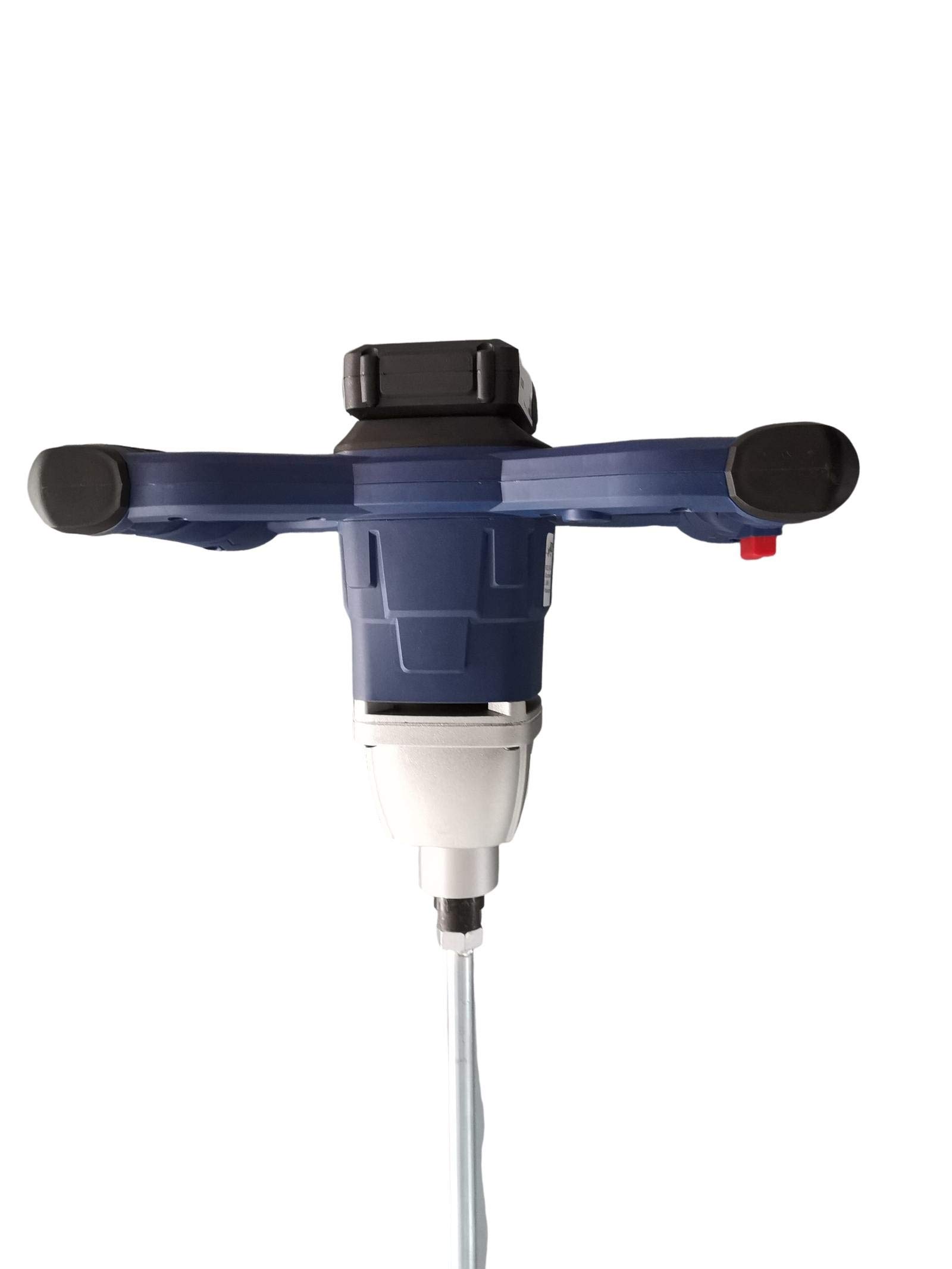 Varan Motors - M20-HQ-01 20 V 2 Ah mixer + caricatore, miscelatore per intonaco, cemento, malta, colla, gesso, intonaco... mixer a batteria