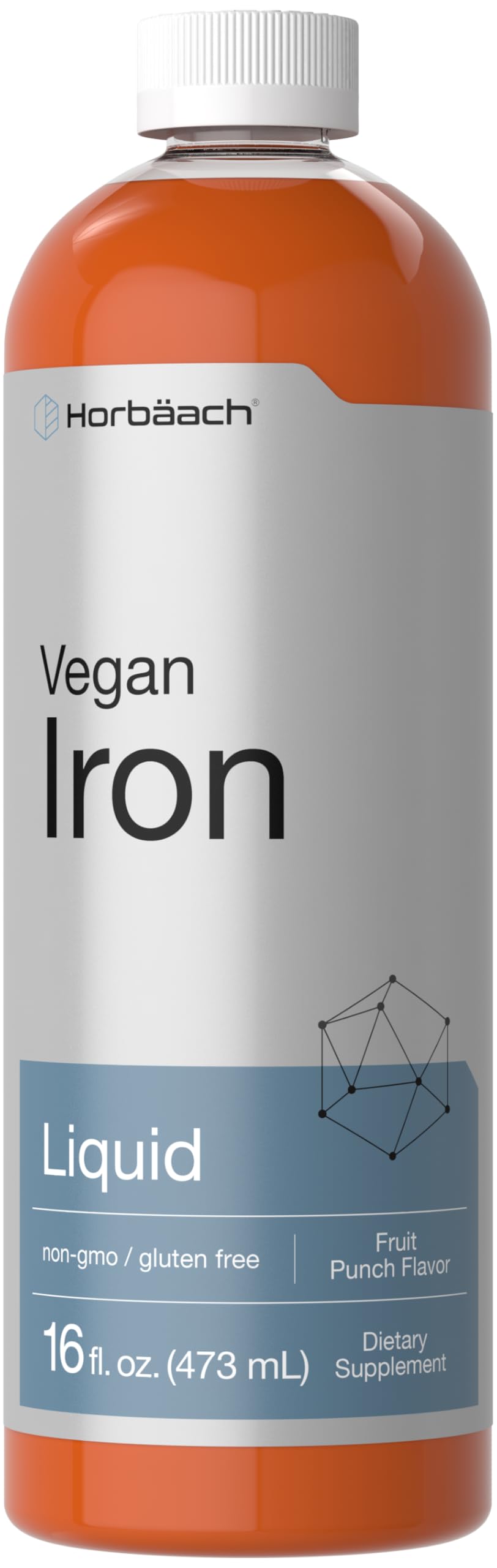 Horbäach Iron Supplement Liquid | 16 fl oz