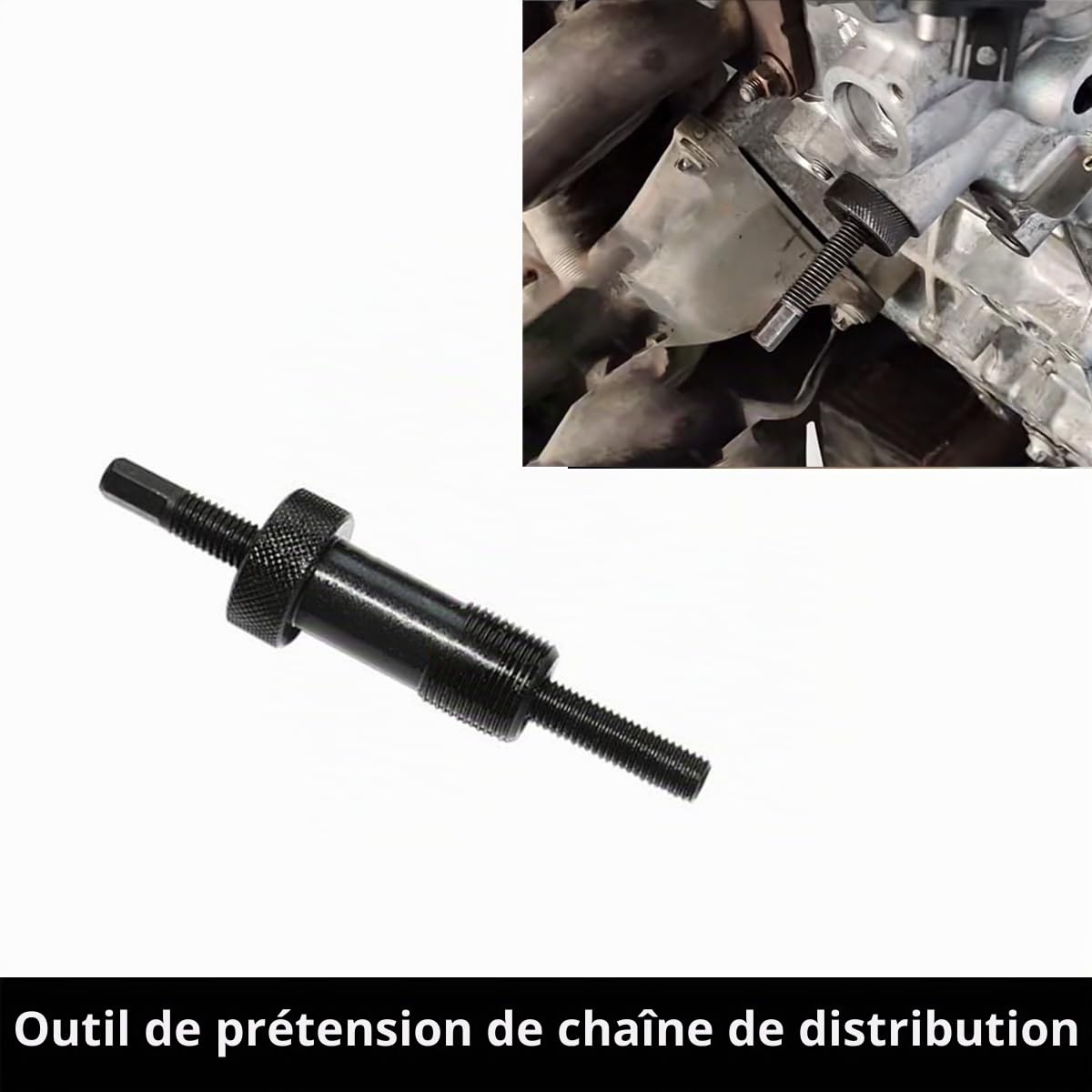DPTOOL Kit d'outils de Calage d'arbre à cames de Vilebrequin de Moteur Compatible avec BMW N40 N45 N45T 116i 316i Remplace 117260, 119340, 119341, 117250, 117251, 117252, 117253, 119190