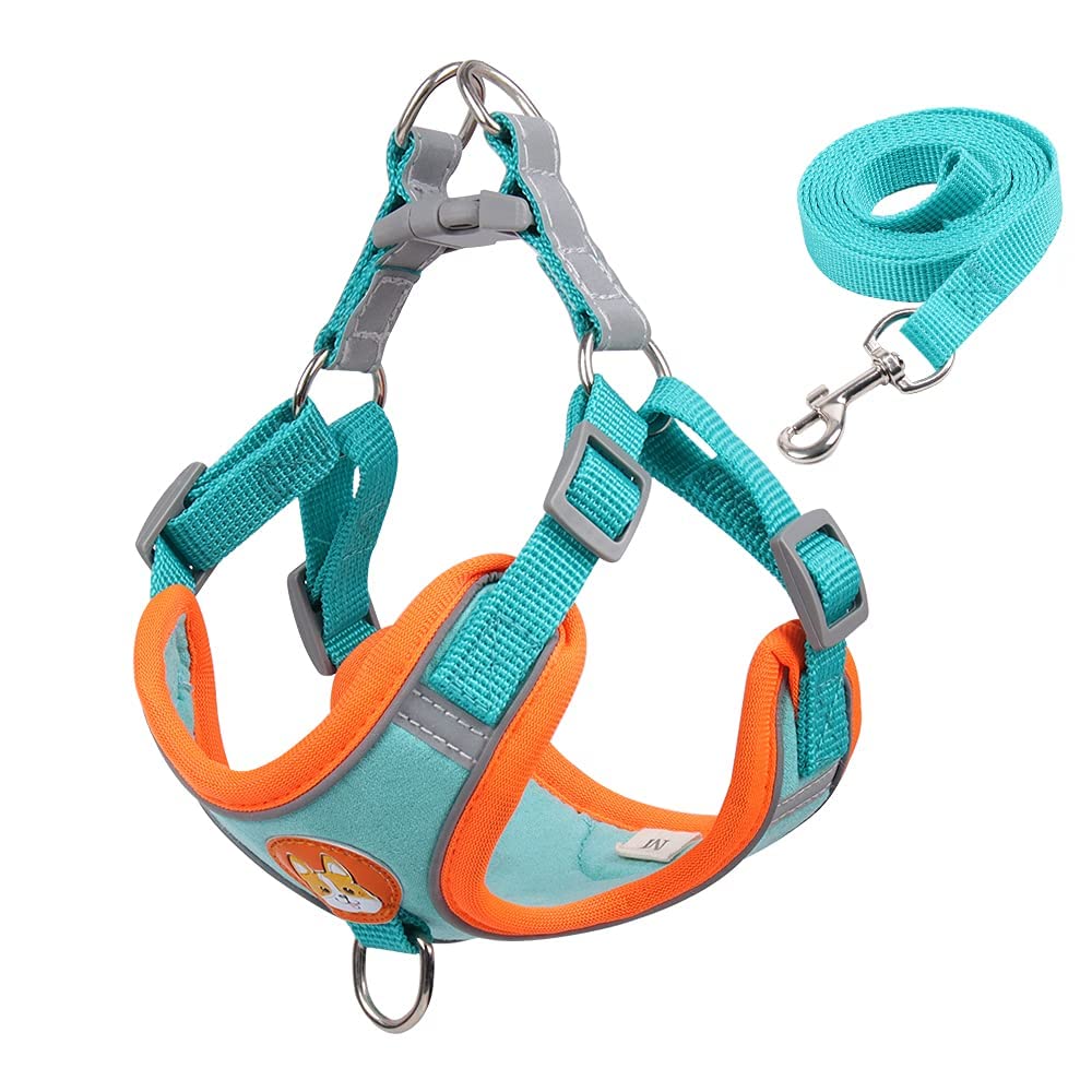 Foodie Puppies Cat Harness with 1.5m Leash - Medium | Suede Vest Harness & Leash Set | Cat Belt Adjustable Size Breathable Vest Strap with Safety Reflective Strip for Cat and Small Dog (B0D3X8JRFL) Amazon Price History, Amazon Price Tracker