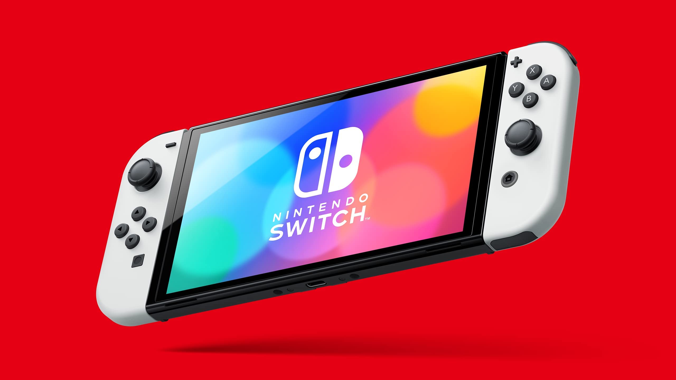 Amazon.com: Nintendo Switch Console OLED Model with White Joy-Con