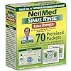 NeilMed's Sinus Rinse Extra Strength Pre-Mixed Hypertonic Packets, 70 Count Box