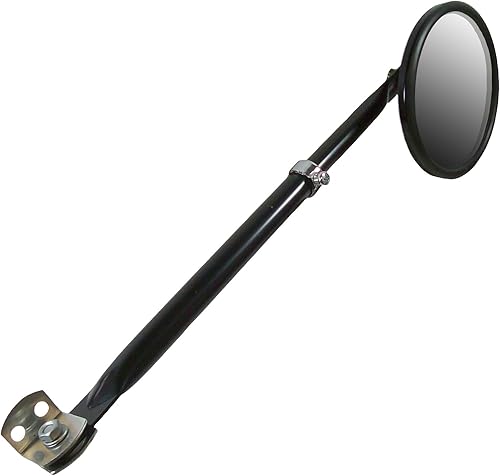 Miniatura 5 de CIPA 49704, 5 pulgadas redondo CJ2A, CJ3A, CJ3B, CJ5, CJ6 pulgadas, negro