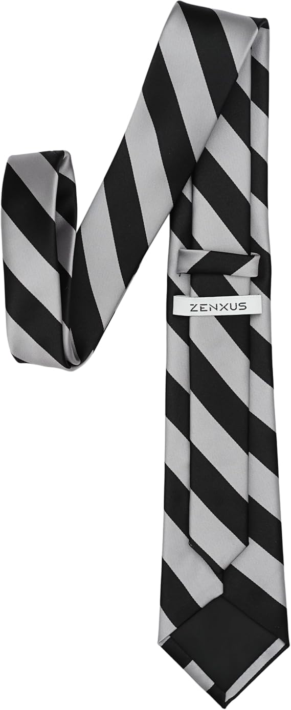 Striped Ties for Men, 3 inch Regular Ties with Stripes