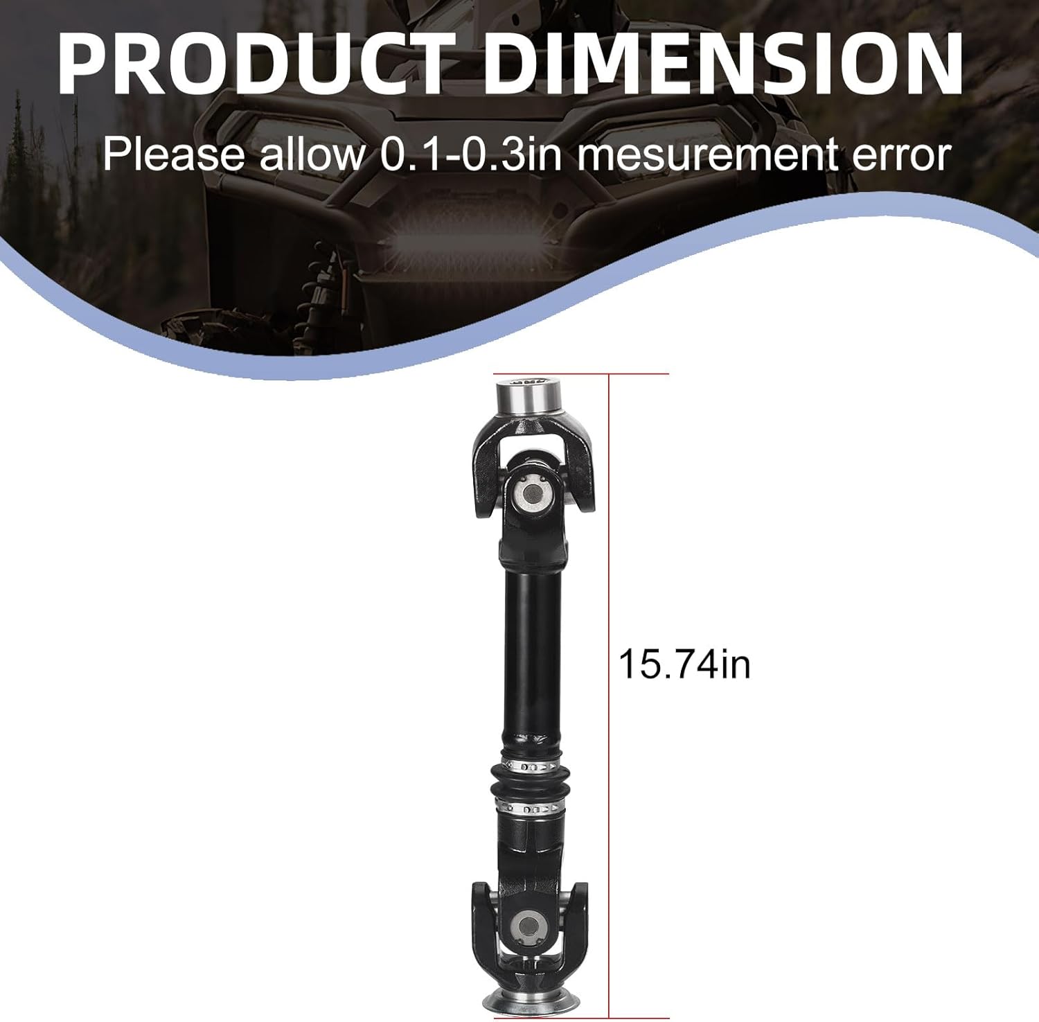 Rear Propeller Drive Shaft for Can-Am Outlander Renegade 450 500 570 650 800R 850 1000 2013-2018 703500986 703500925 703500855 705501406 705501415