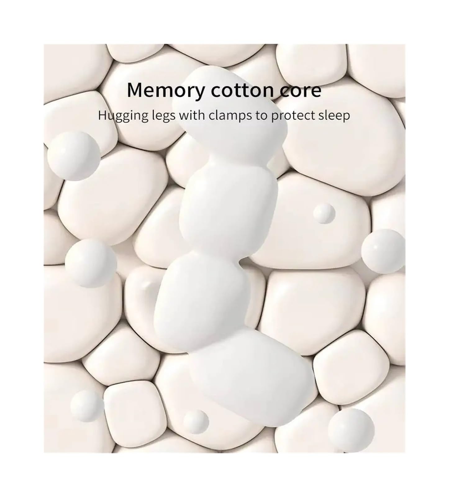 Morbido cuscino in memory foam per tutto il corpo, per dormire, donne incinte, cuscino confortevole, arredamento per la casa, cuscino decorativo (Lce Silk Blue)
