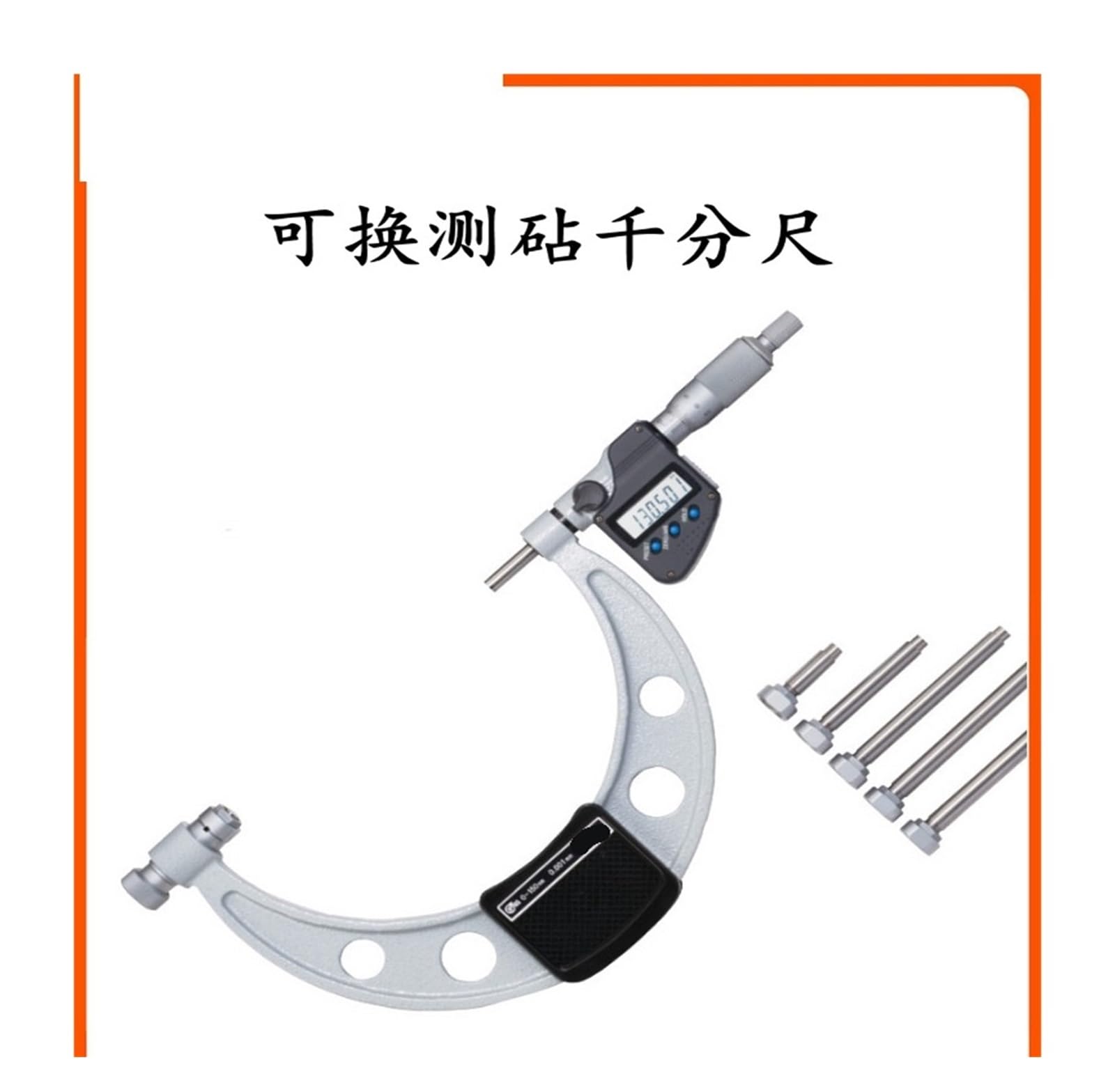 1 x elektroniczny mikrometr cyfrowy 340-251-30 104-136A (340-252-30 150-300 0)