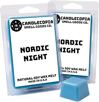 Nordic Night Scented Wax Melts, 2-Pack, 12 Cubes, 6.4 oz