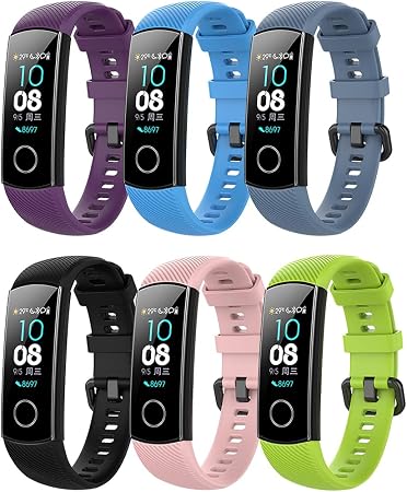 YASPARK Compatible with Honor Band 5 fitness wristband, sports silicone  watch strap, replacement strap for Huawei Honor Band 5/Band 4 smartwatch:  Amazon.de: Electronics \u0026 Photo
