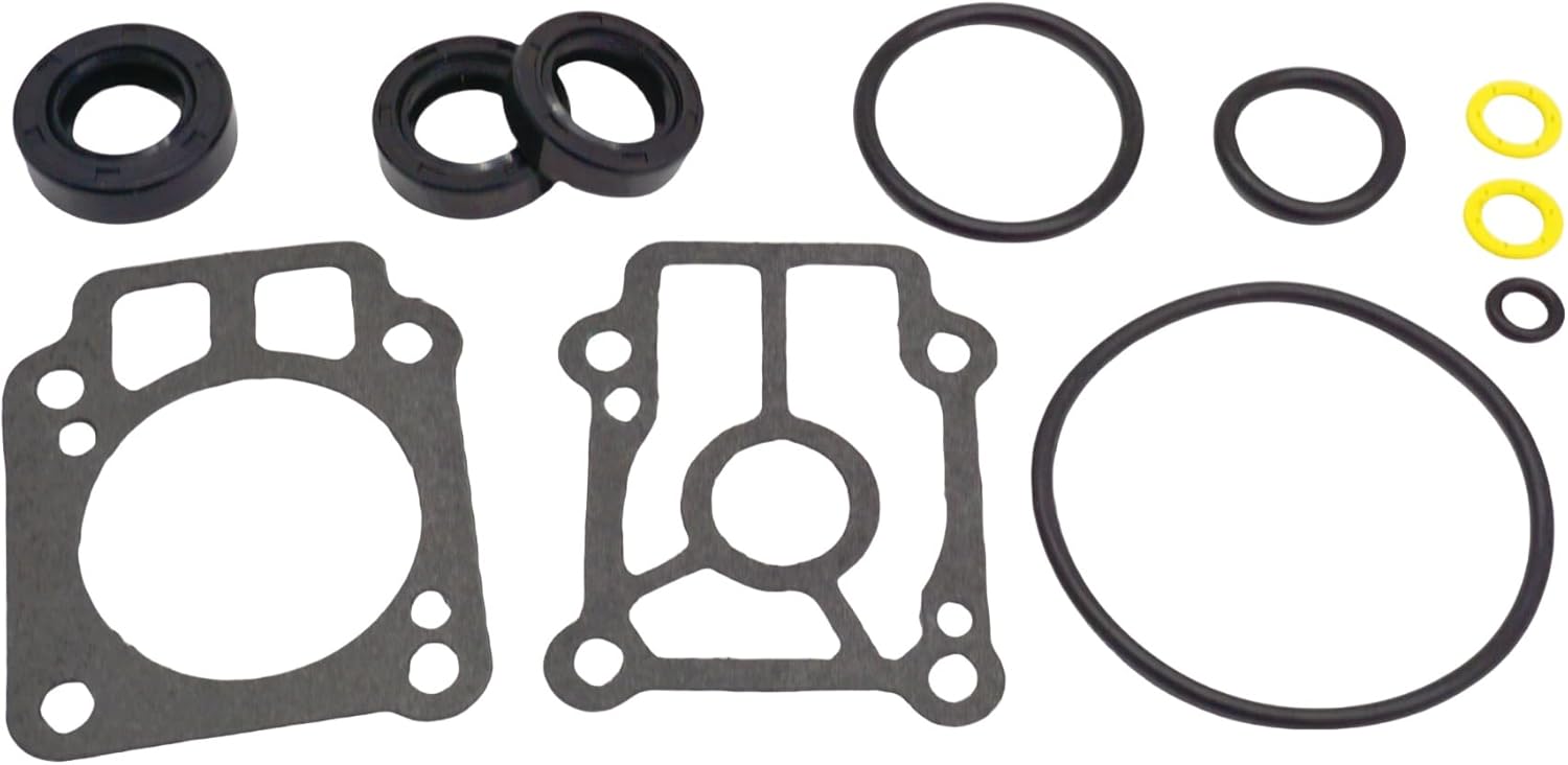 95220A1 Lower Unit Gasket Kit Compatible with Mercury 25 30 HP Outboard Engines Replacement 27-804908A01