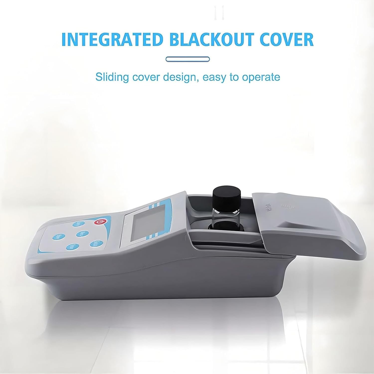 Handheld Digital Turbidity Meter, Water Quality Turbidity Detection Analyzer, 90° Scattered Light Accuracy, Storage of 20 Sets of Data, for Laboratory Testing in Various Scenarios