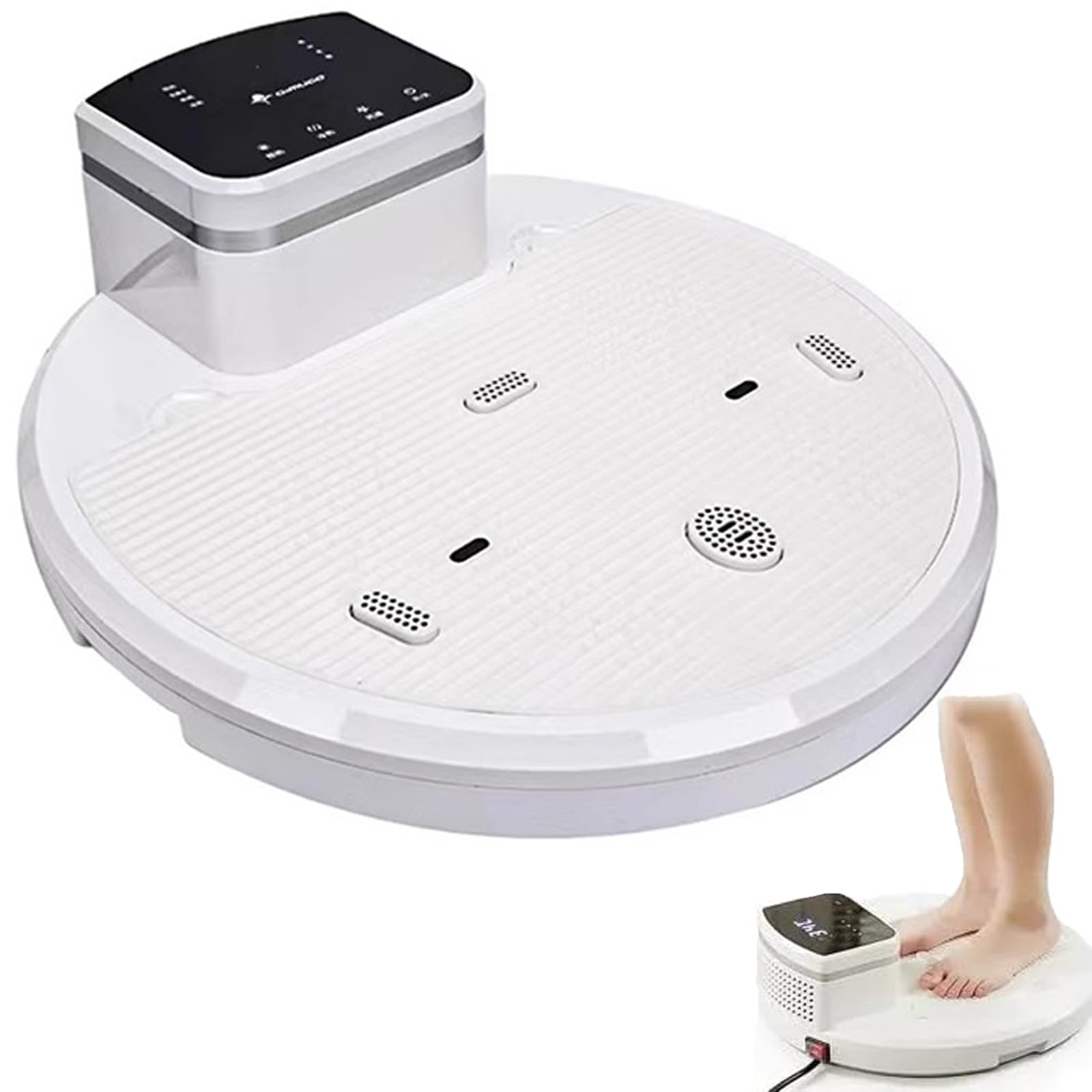 Suszarka Do Ciała Do łazienki, Wodoodporna Suszarka Do Pielęgnacji Ciała, Suszarka Grzewcza Do Ciała Z Jonami Ujemnymi 2500w Z Funkcją Wstępnego Podgrzewania, Ekran Dotykowy Na Stopę, 4 Regulowane