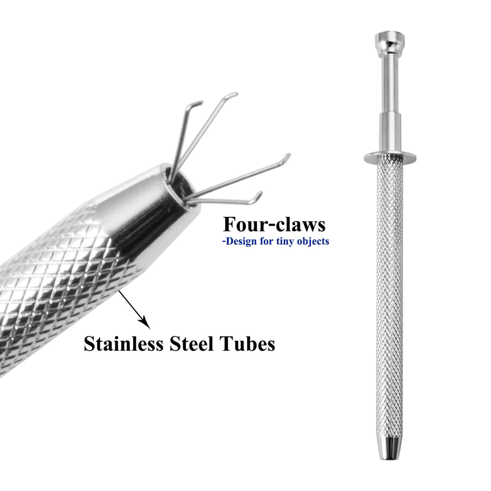 Set Da 7 Pinzette Di Precisione In Acciaio Inox CynaMed USA - Per Elettronica, Perline, Hobby