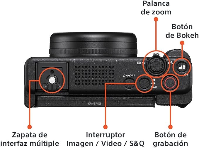 Sony ZV1 II Cámara Digital 20.1 MP Negra miniatura 6