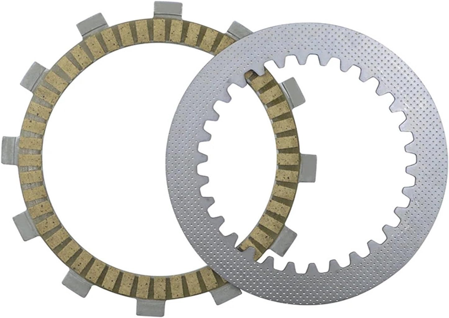 Motorbike Motorcycle Accessories Clutch Friction Disc Plate Kit steel plates Compatible with Loncin LX300 LX 300 Voge 300