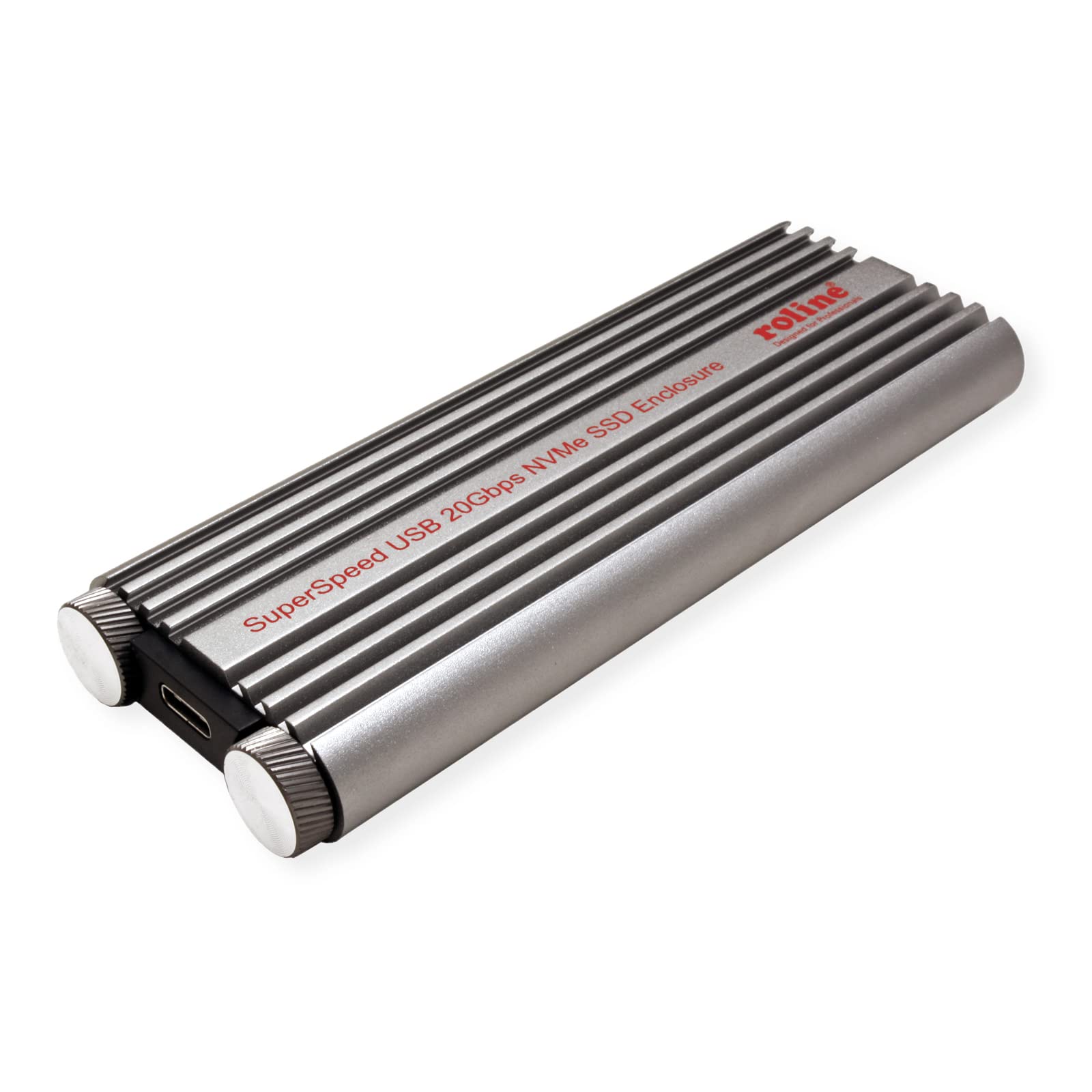 ROLINE External SSD Enclosure M.2 NVMe to USB 3.2 Gen 2x2 Type C