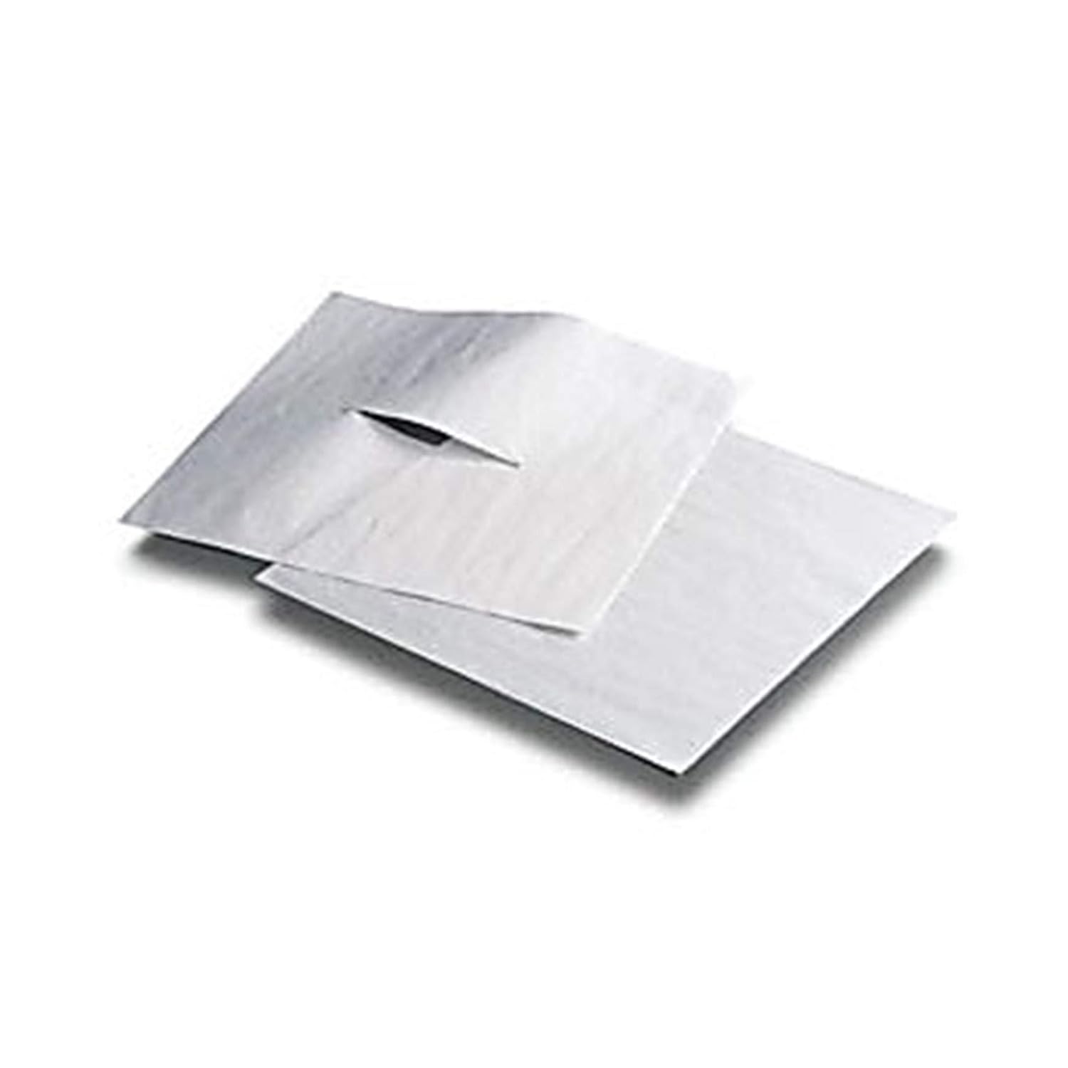 TIDI Products TID 980881 Chiropractic Headrest Barrier Sheet, Smooth, Pre-Cut, Flat with Facial Slit, White, 12" W x 12" L (Pack of 1000)