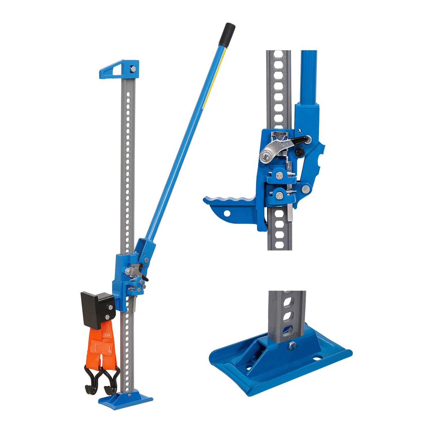 KATSU Farm Jack 48 Inch High Lift 3 Tonne with Lift Mate Lifting Lifter Attachment for 4x4 Off-Road Vehicles Tractors Trucks 161194