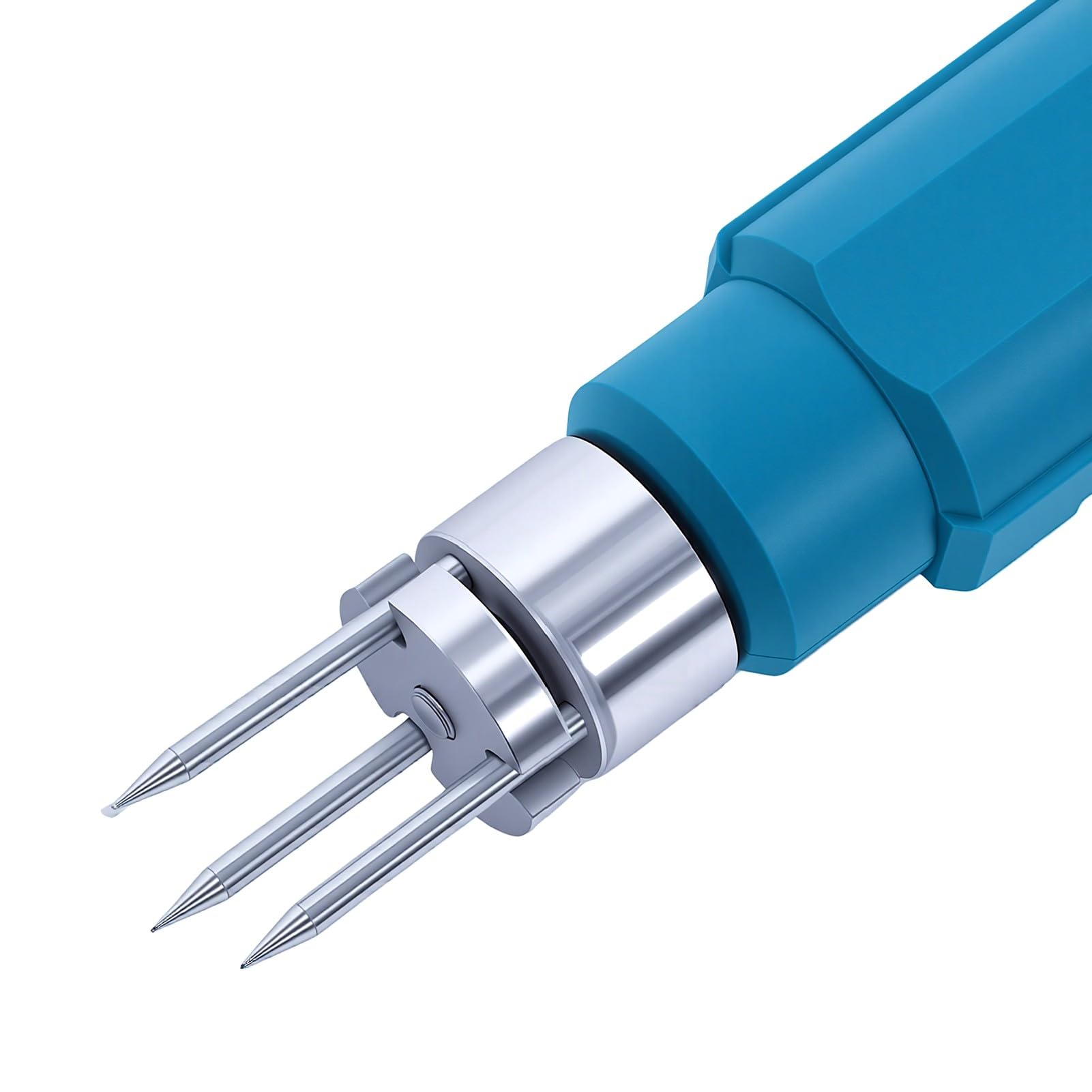 FTVOGUE Elektrisches Unkrautstecher-Werkzeug, 30 Bis 40 Zoll 20-V-Teleskopgriff (EU-Stecker)