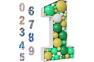 Mosaic Balloon Frame Light Up Marquee Pre-Cut Kit Number 1