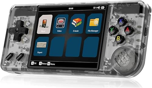 Miniatura 1 de RG28XX - Consola de juegos portátil retro, reproductor de juegos Linux OS 64G TF Card 5516 Juegos, pantalla IPS de 2.83 pulgadas, 3100 mAh, soporte