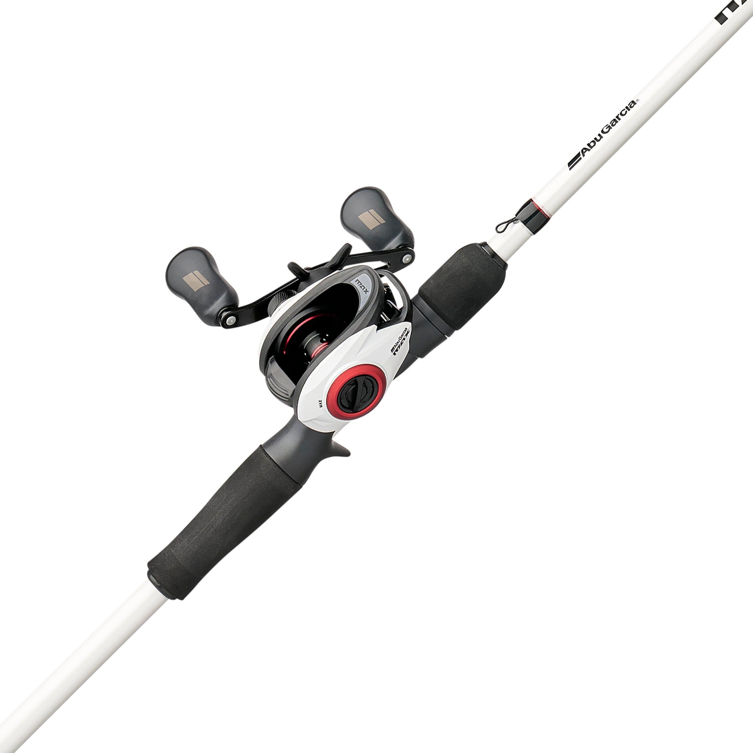 Abu Garcia Max Pro Low Profile Baitcast Reel and Fishing Rod Combo