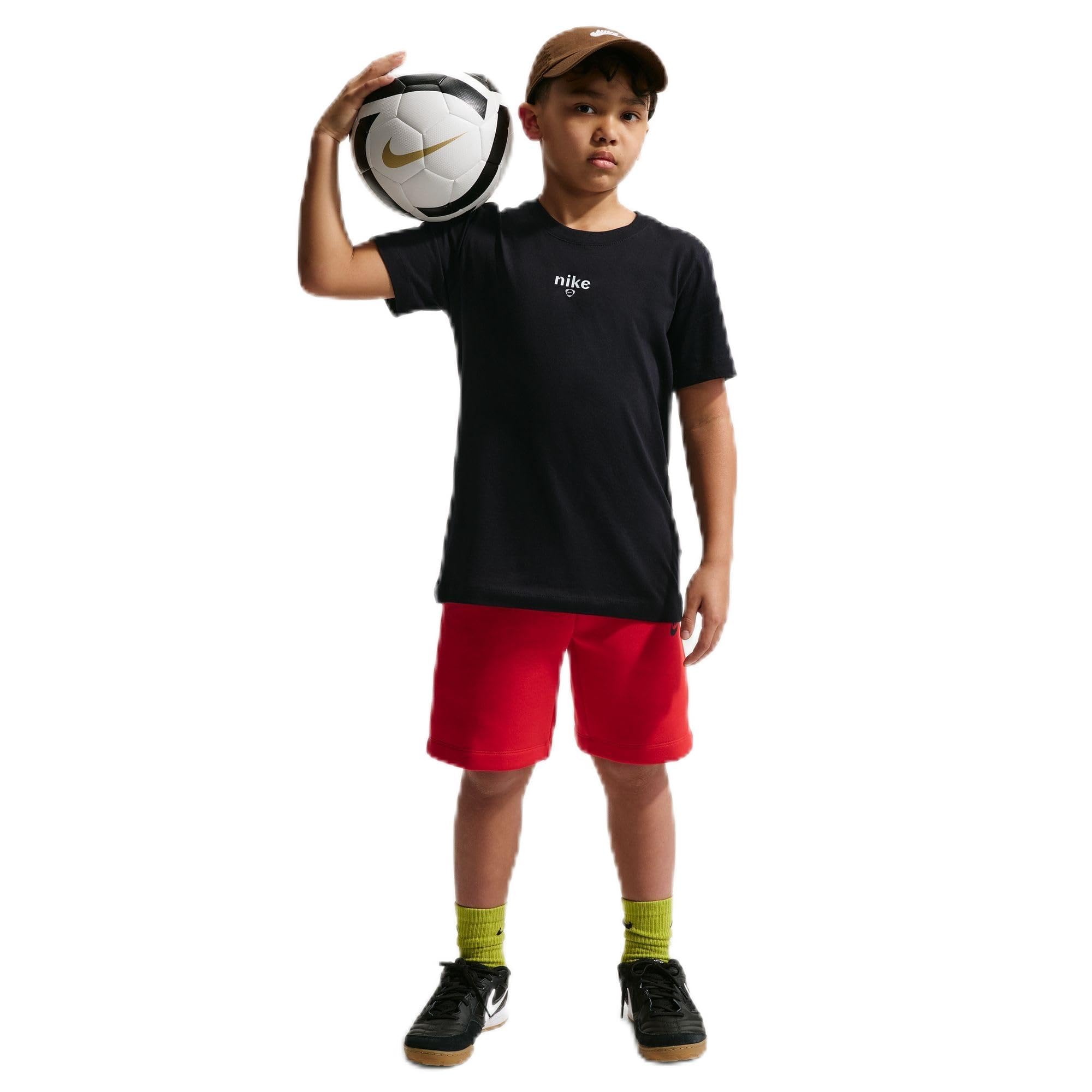 Nike Kids' Sportswear T-Shirt, Black, Large
