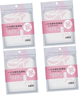 400 hojas de mascarillas faciales de plástico...