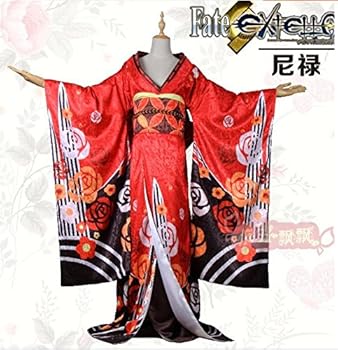 【7/25まで】UWOWO製 FGO ネロ コスプレ 衣装 浴衣 夏祭り S Amazon.co.jp: コスプレ衣装 FGO Fate/Grand Order ネロ