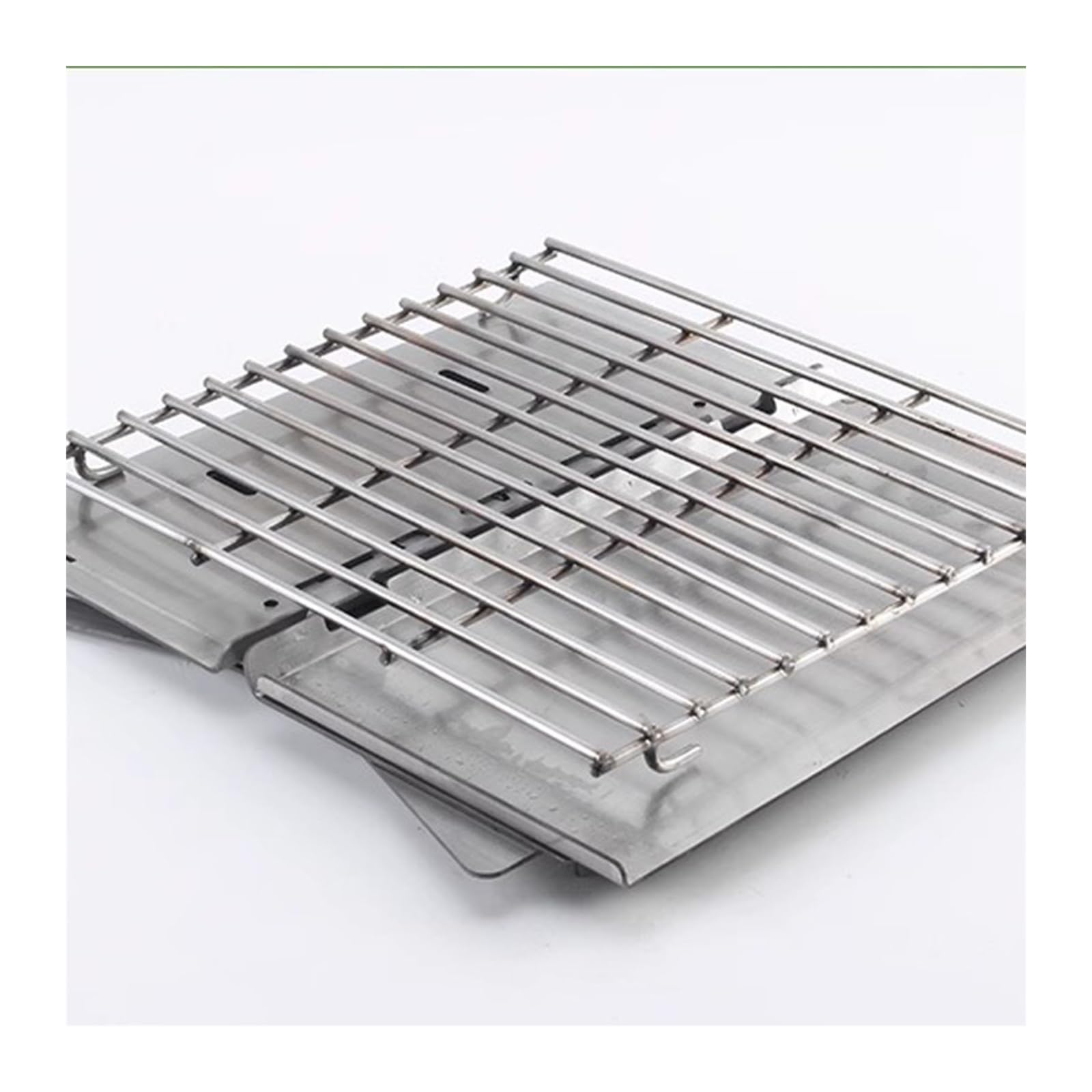 Griglia da Tavolo Porta Barbecue Domestico Fornello for all'aperto Attrezzatura da Campeggio Pieghevole Portatile Piccolo