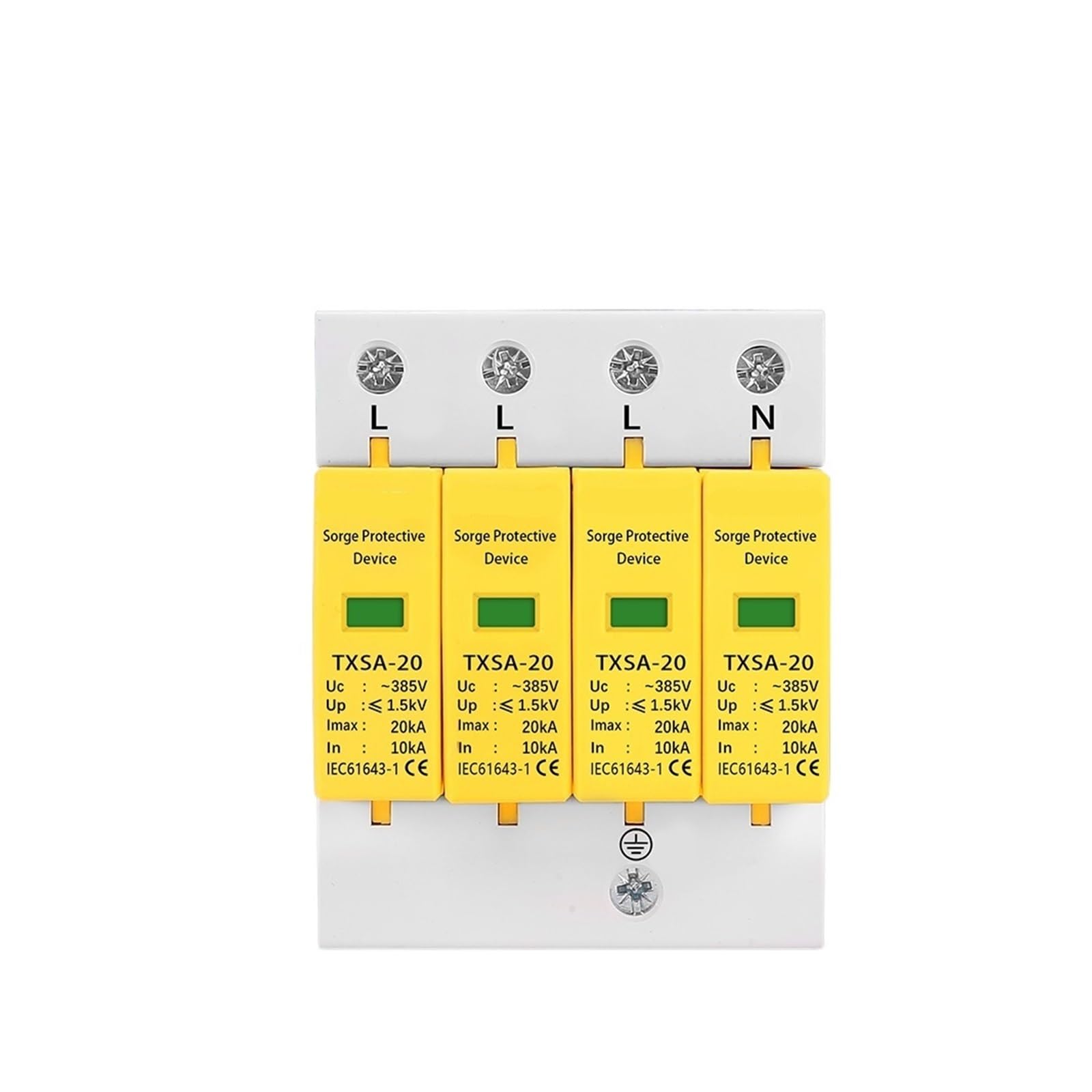 Module parafoudre domestique 4P pour sécuriser les appareils de la maison